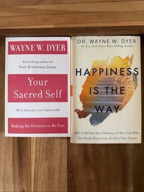 Wayne W. Dyer Paperback Bundle - Pink & Cream Covers